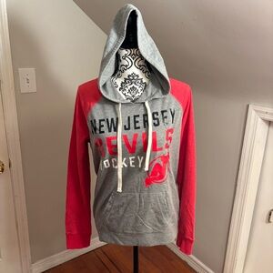 New Jersey Devils NHL Women's Pullover Hoodie 4Her Brand Sz M